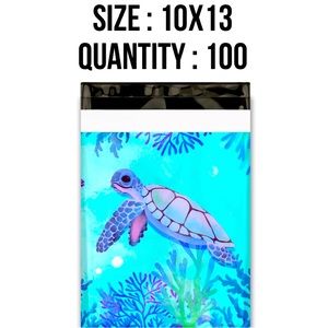 100 Mailers poly 10x13 CLOSEOUT SALE RECYCLABLE Sustainable Packaging